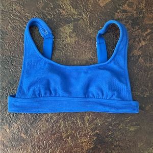 Blue Bikini Top